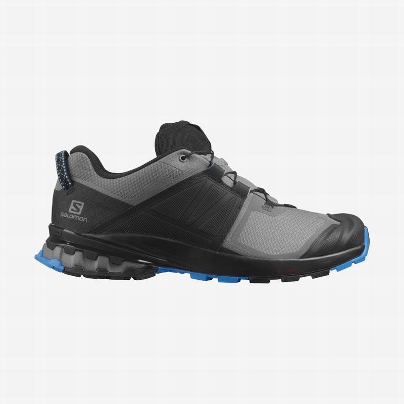 Salomon XA WILD Zapatillas Trail Running Hombre - Negras / Azules - Colombia (28904-DYFJ)